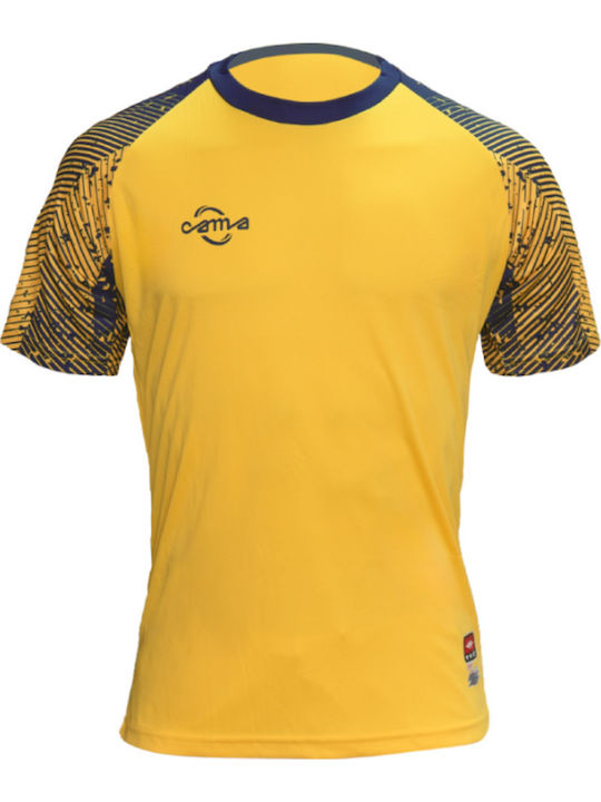 Sportliches T-Shirt Gelb