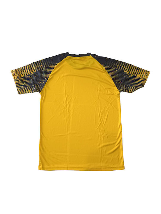 Sportliches T-Shirt Gelb