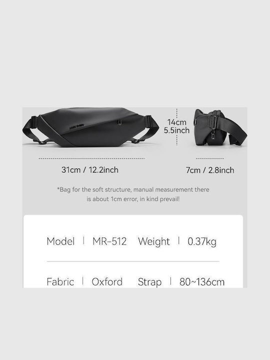 Men's Sling Bag Black