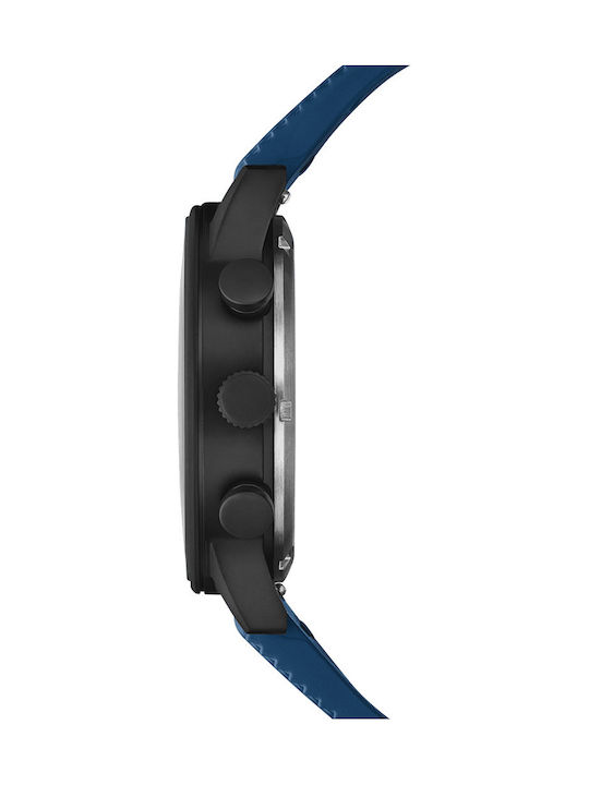 Swiss Military by Chrono Herrenuhr mit Batteriemekanismus und Gummiarmband Swiss Military by Chrono Herrenuhr mit Batteriemekanismus und Gummiarmband