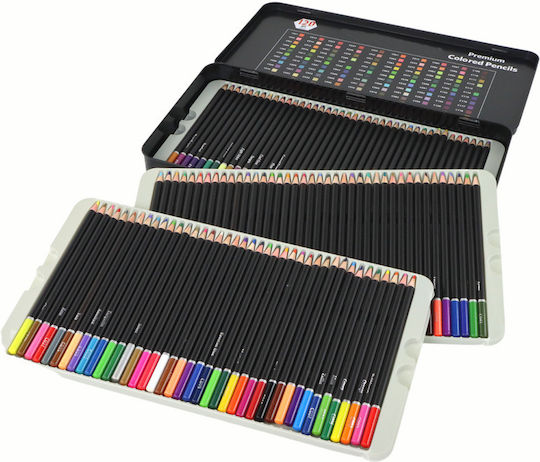 Premium Crayon Set 120 Pcs Various Shades Color List