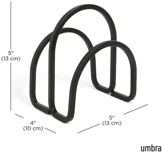 Umbra Metallic Transparent Paper Towel Holder S1004