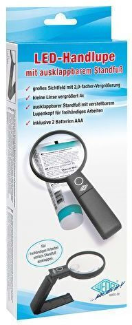 WeDo Tischplatte Vergrößerungsglas mit Licht