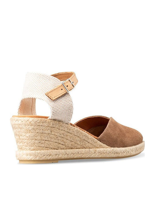 Summer Women's Platform Espadrille Style Brown