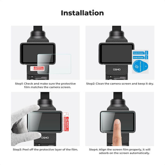 K&F Concept Προστασία Οθόνης για DJI Action Camera