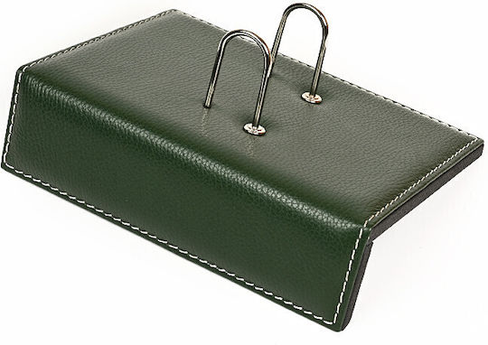 Leather Desktop Office Diary Green – Premium Desk Calendar