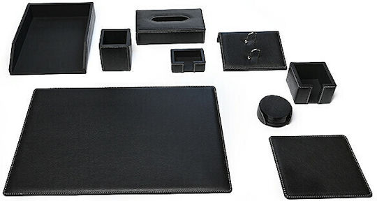 BagCity Desk Set with Desk Pad and Notebook 9 Pieces