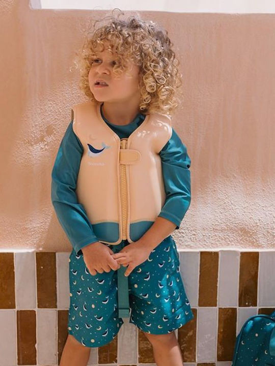 Tutete Teal Whale Kids Swimwear Swim Shorts Teal Whale