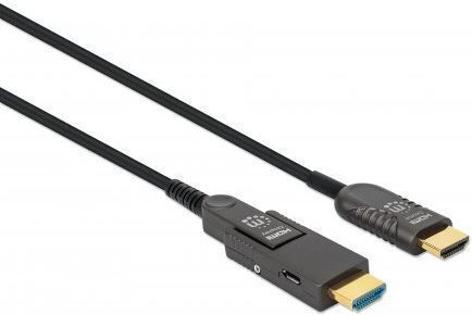 Manhattan HDMI Cable Male - HDMI Male 70m Black