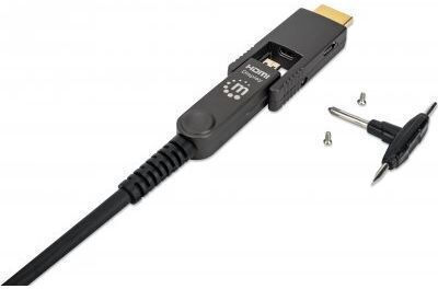 Manhattan HDMI Cable Male - HDMI Male 70m Black