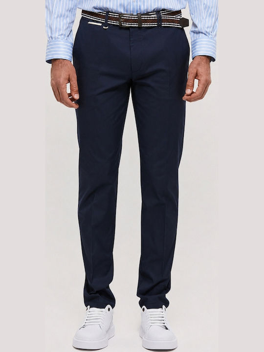 Παντελόνι Chino Ελαστικό σε Slim Εφαρμογή Navy Blue