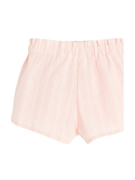 Kinder Shorts Bermudas Stoff Rosa