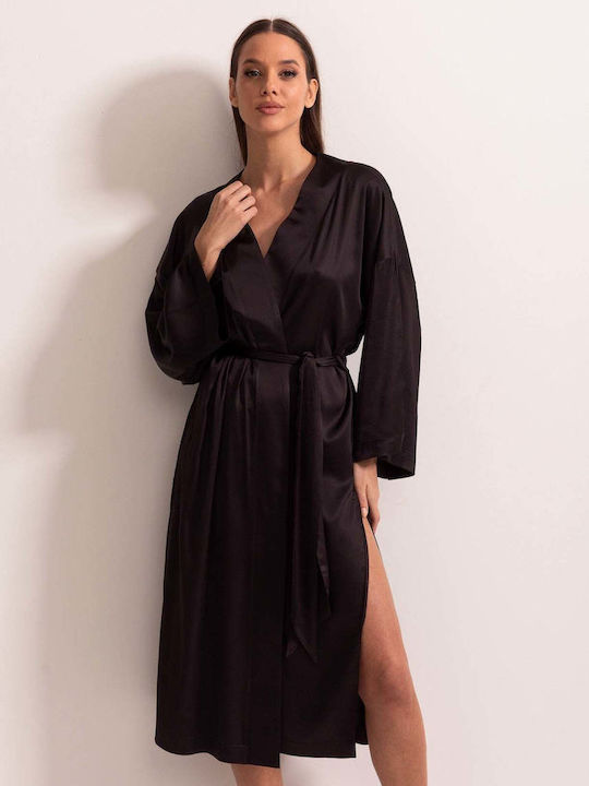 Sofiaman Sofiaman Sommer Damen Robe Schwarz