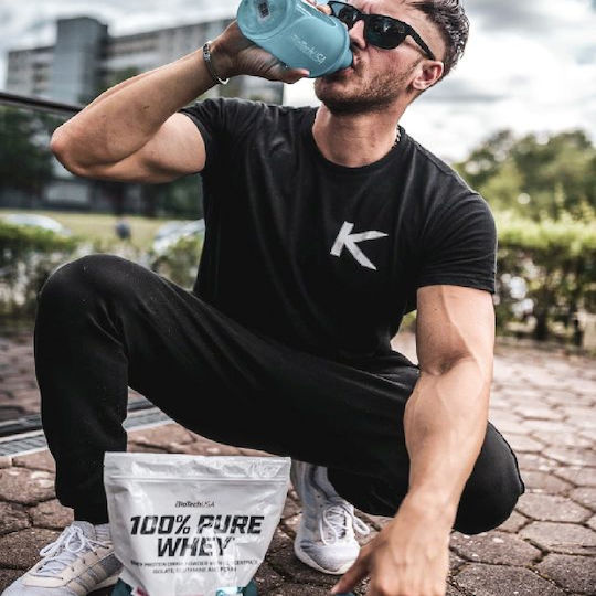 Biotech USA 100% Pure Whey Био Протеин от Суроватка Без Глутен с Вкус Ягода 400гр