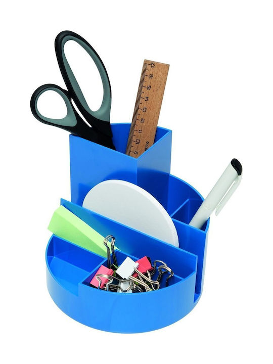 Maul Plastic Blue Office Waste Bin 14x14x12.5cm