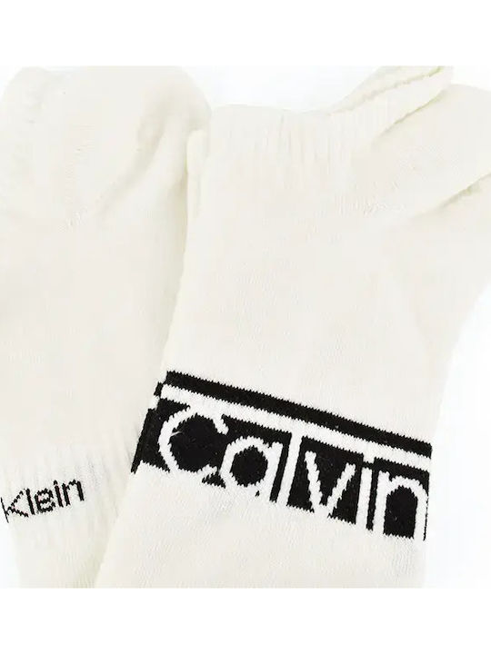 Calvin Klein Ανδρικές Κάλτσες Λευκό 2Pack