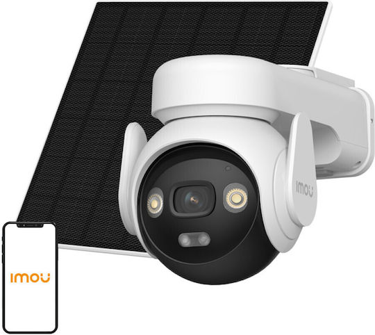 Imou IPC-B7ED-5M0TEA-EU/FSP14 IP Κάμερα Παρακολούθησης Wi-Fi/4G Full HD+ 5MP Αδιάβροχη Μπαταρίας με Ηχείο
