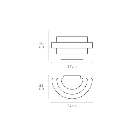 VK Lighting Стенно Външно Осветително Тяло LED 3000K VK Lighting Стенно Външно Осветително Тяло LED 3000K