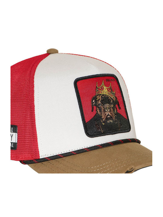 Capslab Trucker Καπέλο Snapback Cl-hip-1-pct-bigb Κόκκινο