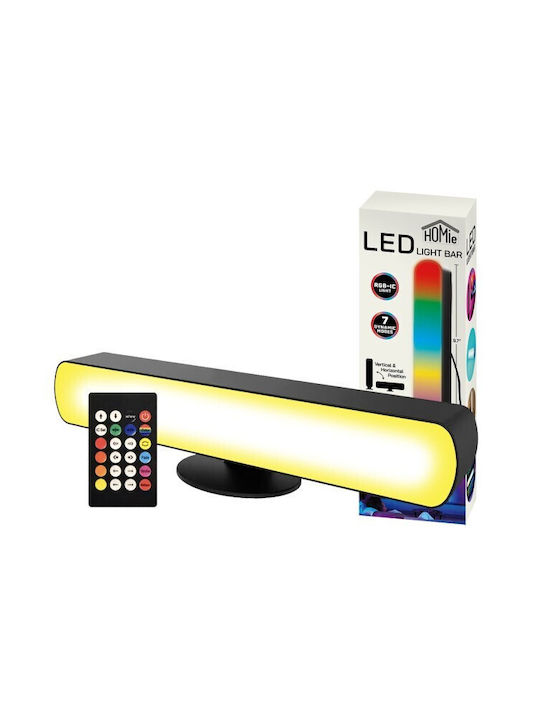 HOMie Διακοσμητικό Φωτιστικό LED RGB Μπάρα 24.5x4x3.5εκ.
