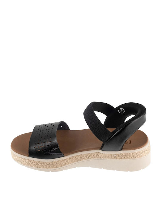 Bobs Sun Ray Γυναικεία Σανδάλια Μαύρα