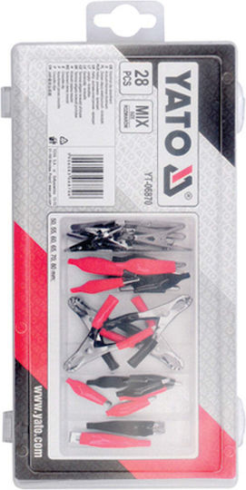 Yato Crocodil Clips YT-06870 28 Bucăți