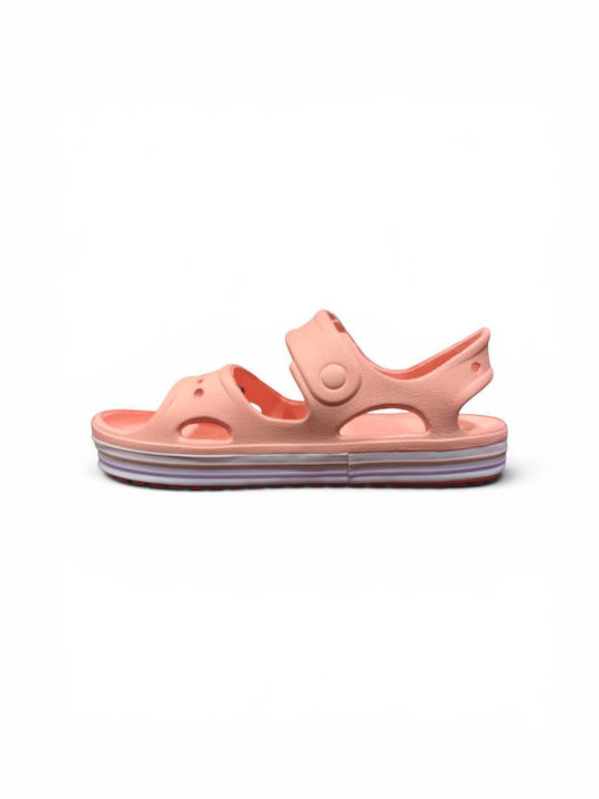 Crocs Παιδικά Ανατομικά Παπουτσάκια Θαλάσσης Πορτοκαλί