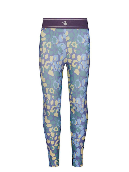 Kinderleggings Sport Lang Lila
