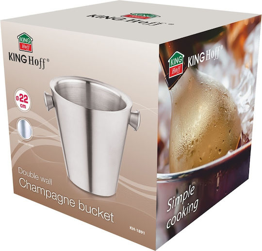 Cooler Bucket Chilling Champagne Wine Kinghoff Kh-1891