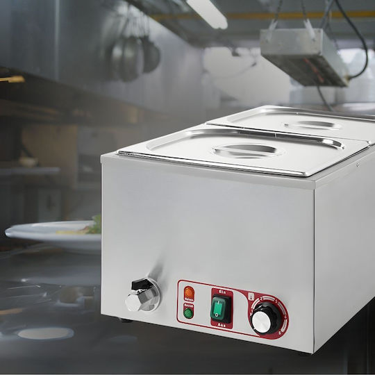 Dynamic Commercial Electric Bain Marie 2xGN1/2 1.2kW