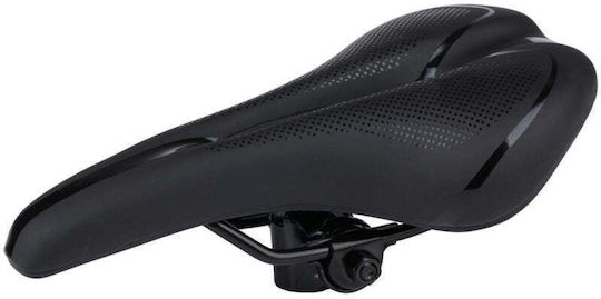 Dunlop Saddle Șa de Bicicletă Neagră cu Gel 270 x 145 mm