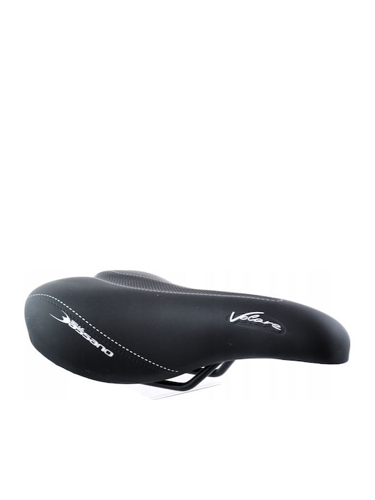 Selle Bassano Fahrradsattel Schwarz 280 x 155 mm