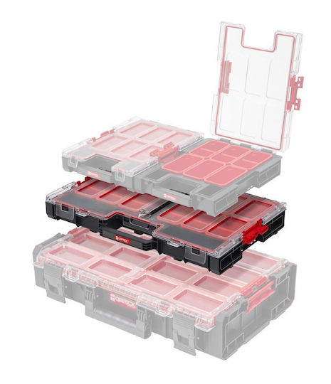 Qbrick Органайзер за инструменти 12 места Черен 53.1x37.9x7.7см.