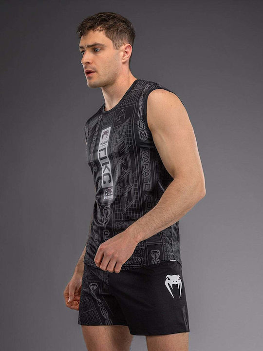 Venum Dry Tech Men's Sleeveless Shirt VENUM-06229-109 for Karate Black