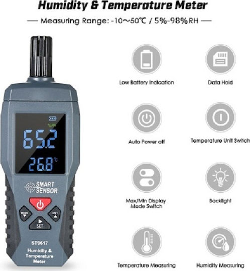 CTK-ST9617 Digitale Tragbarer Feuchtigkeitsmesser