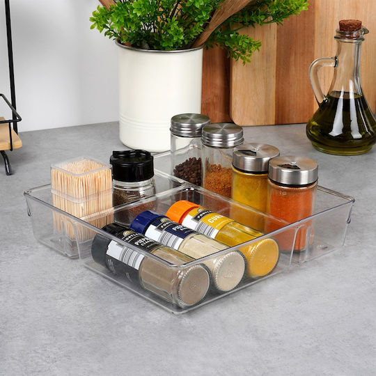 Organizator Sertar Compartimente 23x23x5.5 Cm