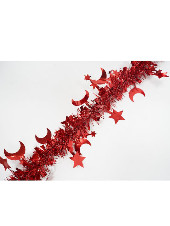 Alista Home Christmas Plastic Red Garland 9x5cm