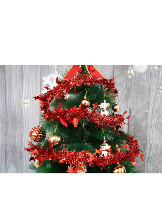 Alista Home Christmas Plastic Red Garland 9x5cm