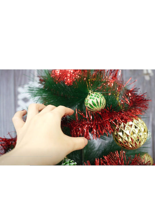 Alista Home Ghirlandă Iluminată Din Plastic Roșie 7x200cm