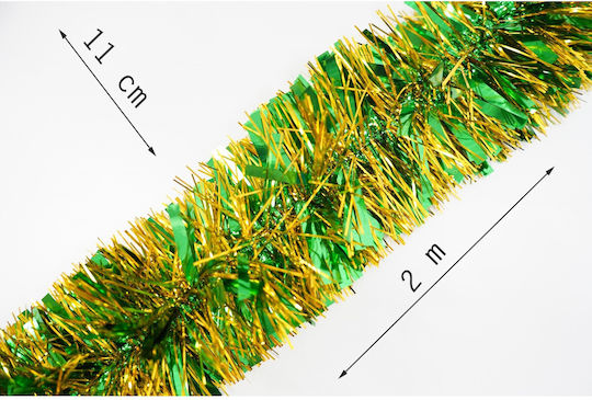 Alista Home Christmas Plastic Green Garland 11x200cm