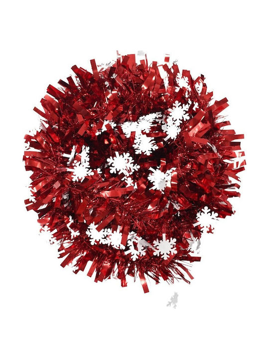 Alista Home Weihnachtsgirlande Kunststoff Rote 9x9cm