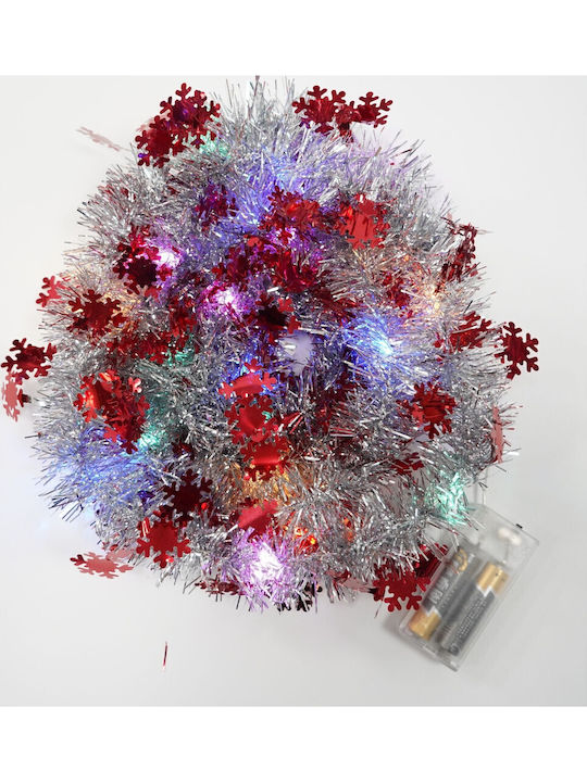 Alista Home Ghirlandă Iluminată Din Plastic Roșie 5x200cm