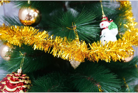 Alista Home Christmas Plastic Gold Garland 5x200cm