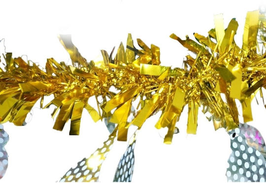 Alista Home Weihnachtsgirlande Kunststoff Gold 11x9cm