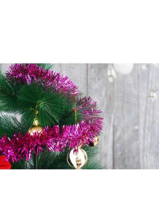 Alista Home Ghirlandă De Crăciun Din Plastic Roz 5x200cm
