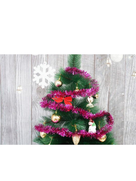 Alista Home Ghirlandă De Crăciun Din Plastic Roz 5x200cm