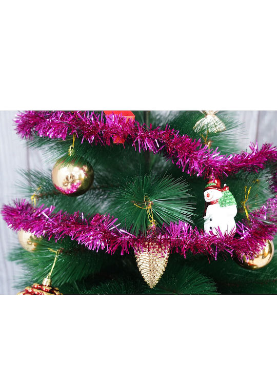 Alista Home Ghirlandă De Crăciun Din Plastic Roz 5x200cm
