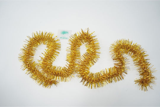 Alista Home Christmas Plastic Gold Garland 8x200cm