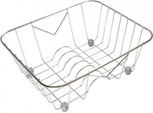 Sanitec No2 Sink Strainer Inox Silver 33x32cm