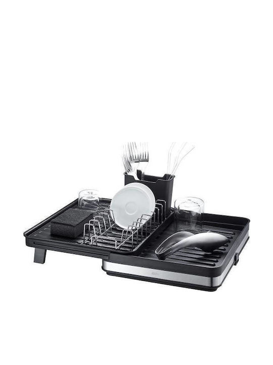 Gefu Scurgător de Chiuvetă Inox Negru 36x30.5x18cm